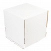 Коробка для торта картонная 26*26*28 см, без окна (самолет) фото 2