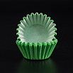 Капсулы бумажные для конфет Зеленые 35*23 мм, 20-25 шт фото 2