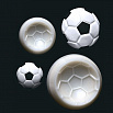 Молд пластиковый "Футбольный мяч", 2 шт. фото 1