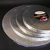 Поднос для торта D 25 см толщина 11 мм, Серебро фото 5