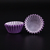 Капсулы бумажные для конфет Фиолетовые 35*23 мм, 20-25 шт фото 3
