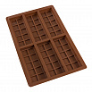 Форма силиконовая "Плитки шоколада" 25,5*17 см, 6 ячеек фото 2