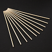 Палочки деревянные для леденцов, h=20 см, d=3 мм, 50 шт. фото 1
