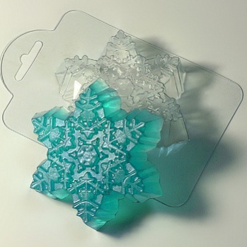 Форма пластиковая "Морозная снежинка"