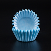 Капсулы бумажные для конфет Голубые 35*23 мм, 20-25 шт фото 2