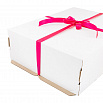 Коробка для торта 30*40*12 см, без окна (самолет) фото 2