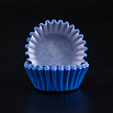 Капсулы бумажные для конфет Синие 25*18 мм, 20-25 шт фото 2