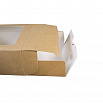 Коробка картонная для макарун на 12 шт Крафт фото 3