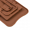 Форма силиконовая для шоколада "Ломаная плитка", 21*11 см фото 6