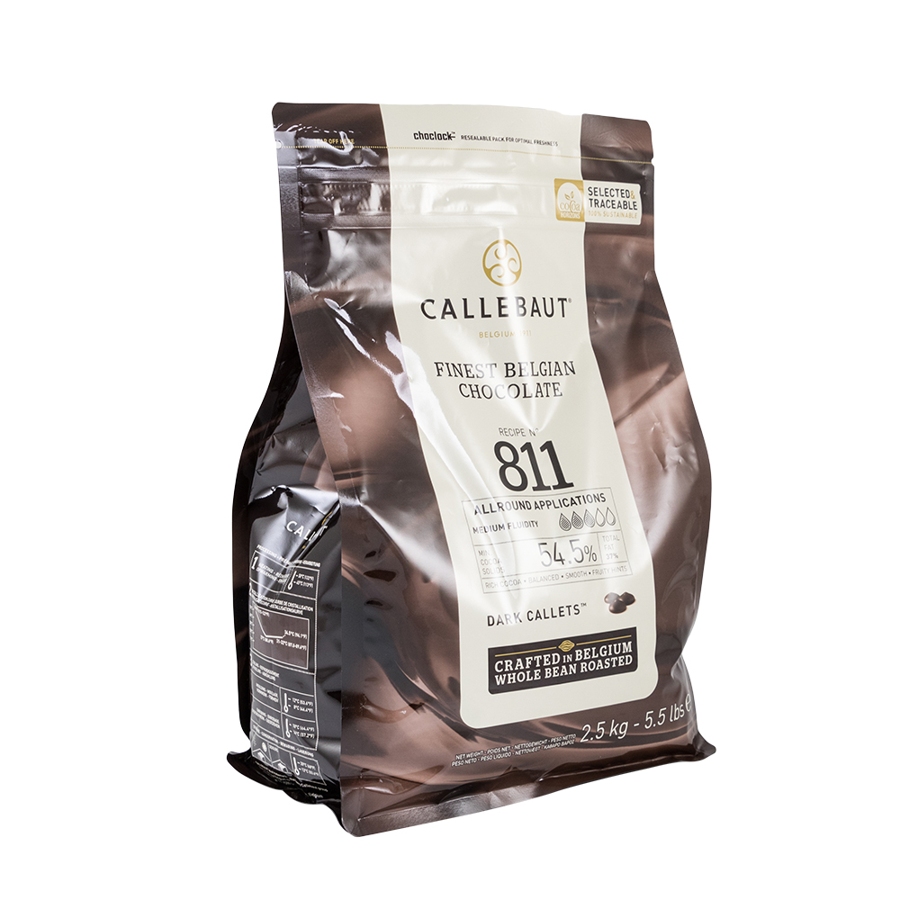 Шоколад Callebaut темный 54,5%