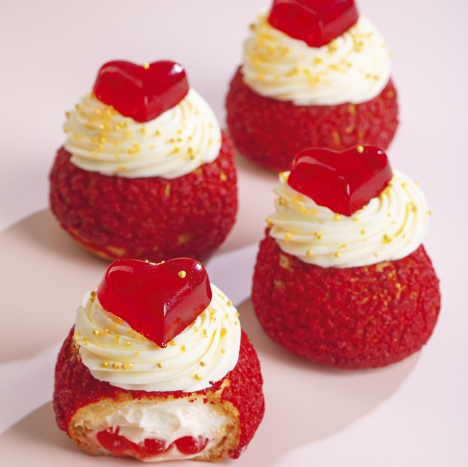 Мармелад со вкусом вишни "Сердце" 3Д, 400г фото 2