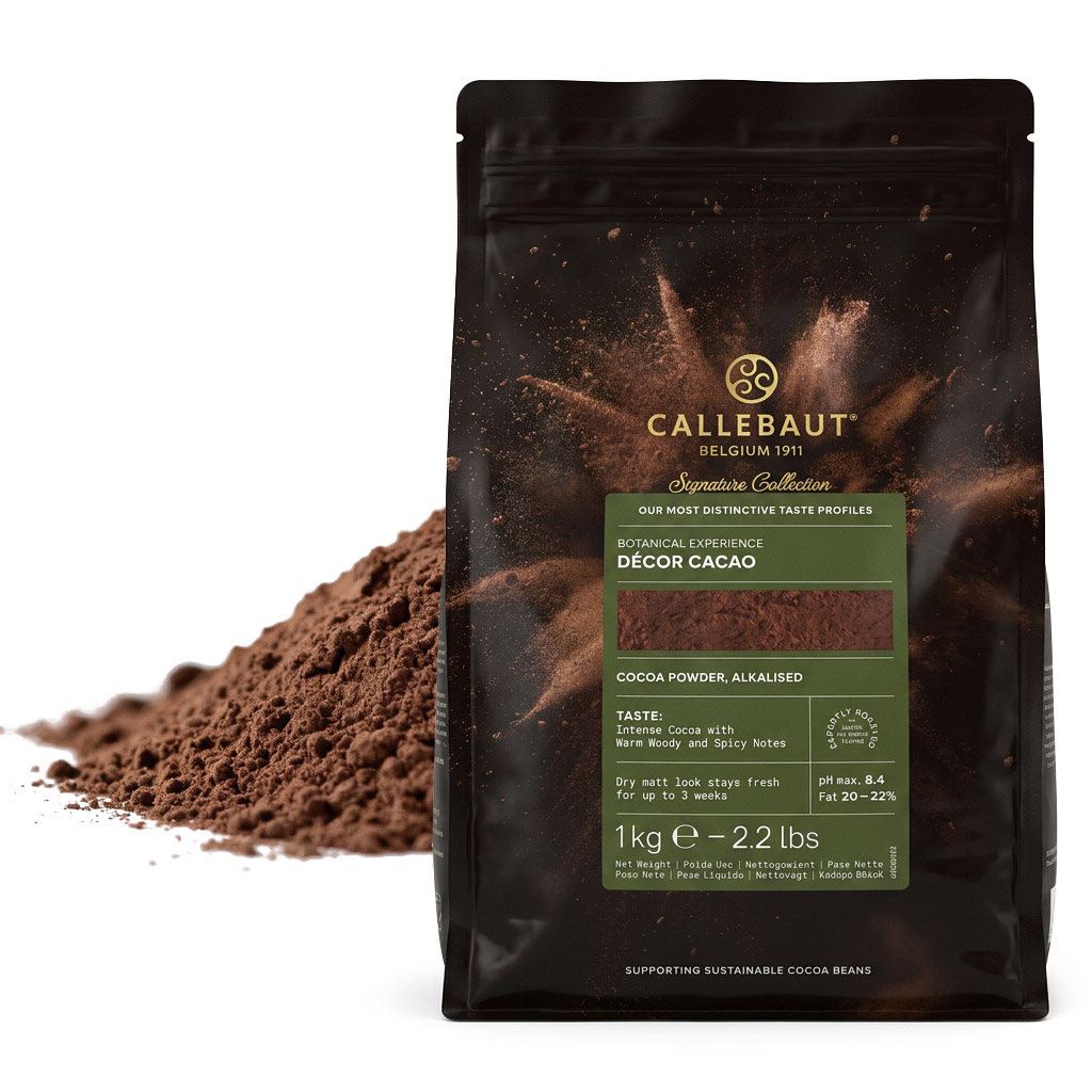Какао порошок Callebaut Decor Cacao 20-22%, 1 кг (DCP-20DECOR-89B) фото 1