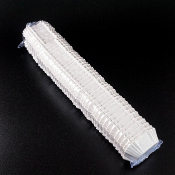 Капсулы для конфет белые квадрат. 35*35 мм, h 20 мм, 1000 шт.