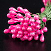 Тычинки на проволоке Розовые капли, 50 шт фото 2