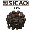 Шоколад горький Sicao 70%, 150 гр. фото 1