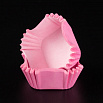 Капсулы для конфет розовые квадрат. 43*43 мм, h 24 мм, 20-25 шт. фото 1