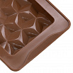 Форма силиконовая для шоколада "Гексагон" 19*10см фото 6