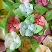 Вафельные цветы Фиалки на Двухлистнике Коробка, 100 шт. фото 1