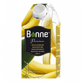 Фруктовое пюре Bonne (Бонне) Банан, 500 гр