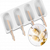 Форма силиконовая для мороженого "Эскимо", 4 ячейки, Silikolove фото 7