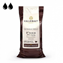 Шоколад Callebaut Горький 70%, (мешок 10 кг) (70-30-38NV-595)