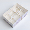 Коробка для 6 капкейков с прозрачной крышкой «Лаванда» 16*23*7,5 см фото 2
