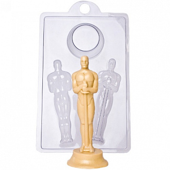 Форма пластиковая "Оскар 3D"