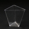 Креманка одноразовая "Треугольник" (70 мл), пластик фото 1