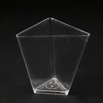 Креманка одноразовая "Треугольник" (70 мл), пластик
