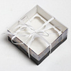 Коробка для 4 капкейков с прозрачной крышкой "Все твои мечты" 16*16*7,5 см фото 2