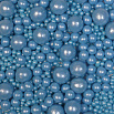 Посыпка микс из рисового драже в глазури "Голубой жемчуг" (104), 50 гр фото 1