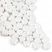 Посыпка кондитерская 3D Сердечки белые перламутровые, 50 гр фото 1
