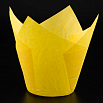 Капсула - тюльпан для выпечки желтая 80*50 мм, 20 шт фото 4