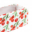 Коробка для 2 капкейков "Красные тюльпаны", с окном фото 3