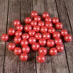 Сахарные шарики Красные перламутровые 12 мм New, 50 гр фото 2