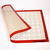 Коврик силиконовый армированный для макарун 60*40 см (96 кругов по 2-4 см) фото 2