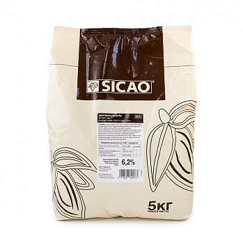 Глазурь шоколадная молочная (Sicao - Сикао), 5 кг
