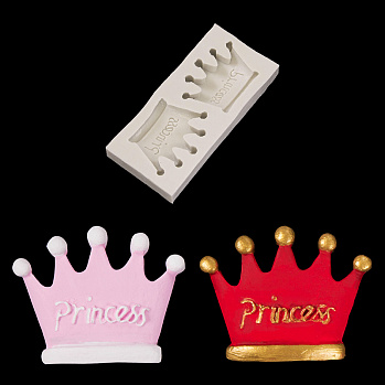 Силиконовый молд "Корона Princess" 12*5,5 см