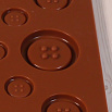 Форма силиконовая для шоколада "Пуговки" 20,5*10,5 см, 19 ячеек фото 3