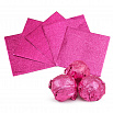 Обертка для конфет Розовая 8*8 см, 100 шт. фото 1