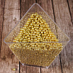 Сахарные шарики золотые 3 мм, 50 гр фото 2
