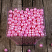 Сахарные шарики Розовые перламутровые 7 мм, 50 гр фото 1