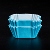 Капсулы для конфет Голубые квадрат. 35*35 мм, h 20 мм, 18-20 шт. фото 3