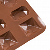 Форма силиконовая для шоколада "Бриллианты", 15*15см,  12 ячеек фото 4