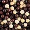 Посыпка Микс из рисового драже в глазури "Шоколадный микс", 50 гр фото 1