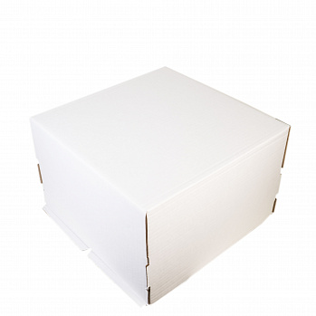 Коробка для торта 30*30*19 см, без окна (самолет), 50 шт