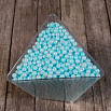 Сахарные шарики голубые перламутровые 4 мм New, 50 гр фото 1