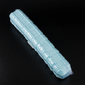 Капсулы для конфет голубые квадрат. 35*35 мм, h 25 мм, 1000 шт.