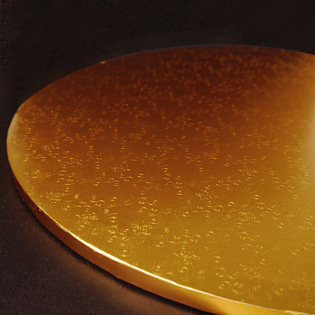 Поднос для торта D 45 см толщина 11 мм, Золото