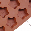 Форма силиконовая для шоколада "Звезды" 20*10 см, 15 ячеек фото 2